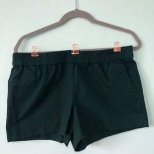 J. Crew Factory Dark Green Boardwalk Pull-On Short